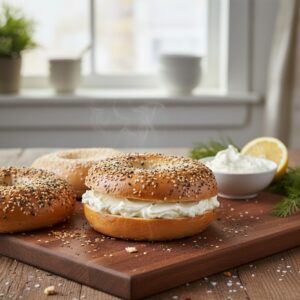 Sourdough Bagels