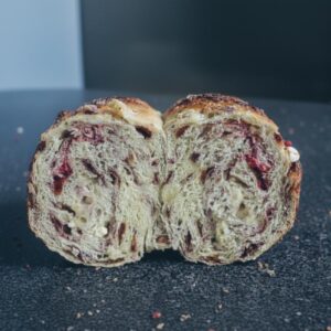 Sourdough Strawberry White Chocolate Bread